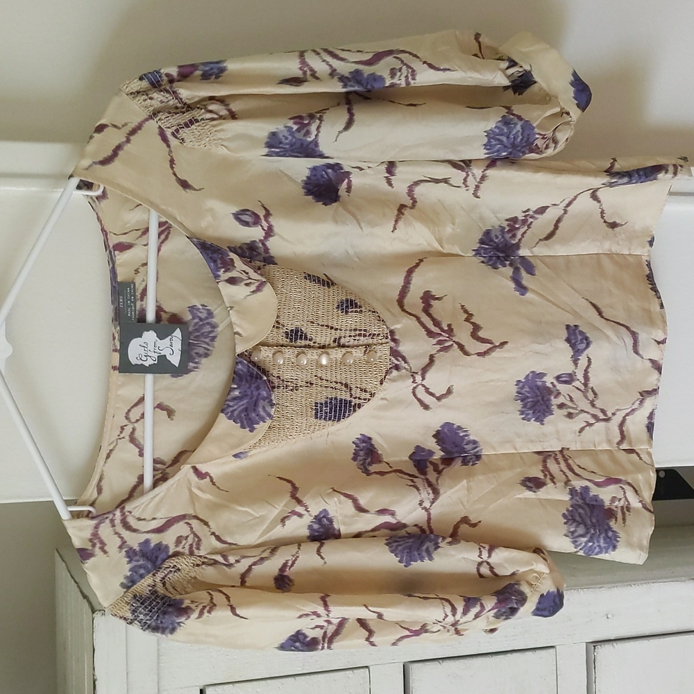 Purple Floral Dream Blouse
